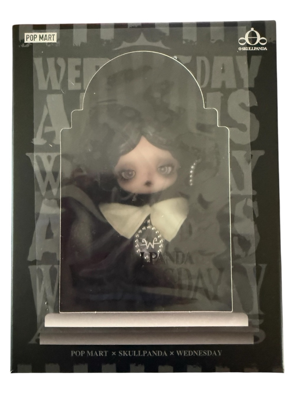 POP MART x SKULLPANDA Wednesday Collectible Doll